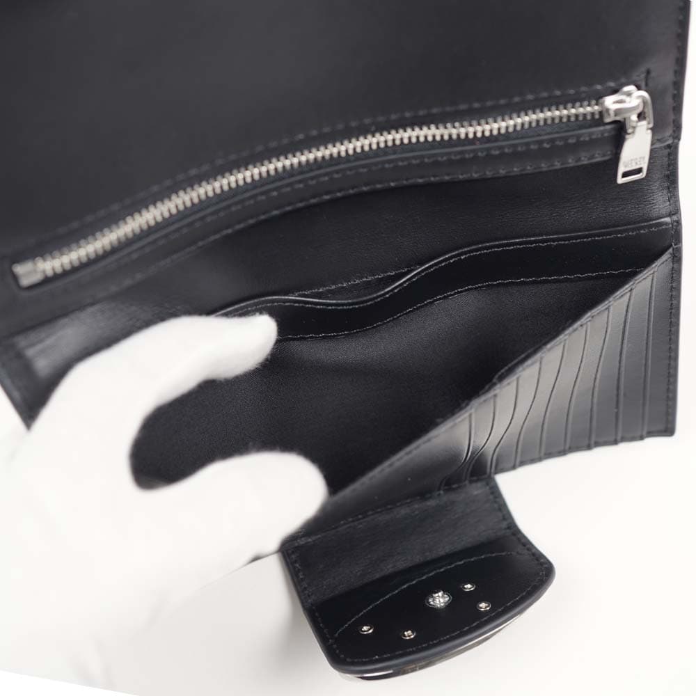 DIESEL ディーゼル 財布 長財布 メンズ ユニセックス ブラック