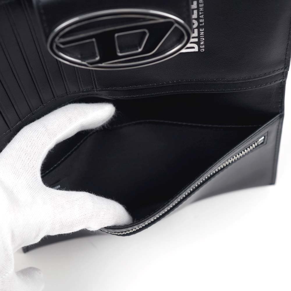DIESEL ディーゼル 財布 長財布 メンズ ユニセックス ブラック