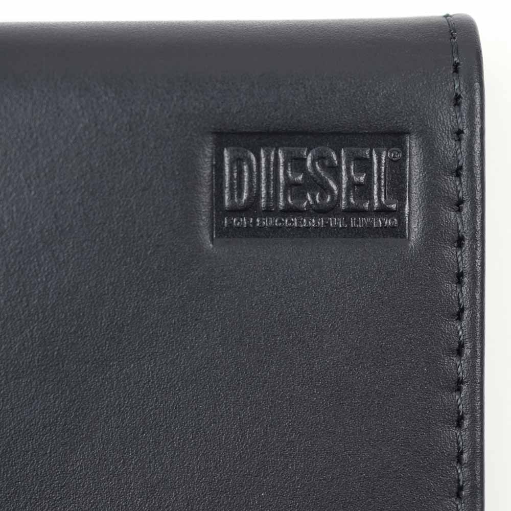 DIESEL（ディーゼル） 並行輸入品 カードケース ブラック イエロー