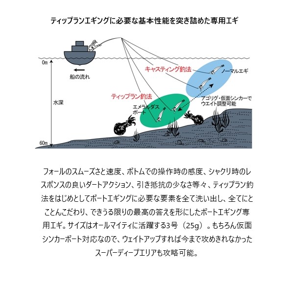 ダイワ ＥＭＢＴ２　３−３５ レッドオイル-ブラウン杉 メール便配送可 [ルアー]｜3arrows｜02