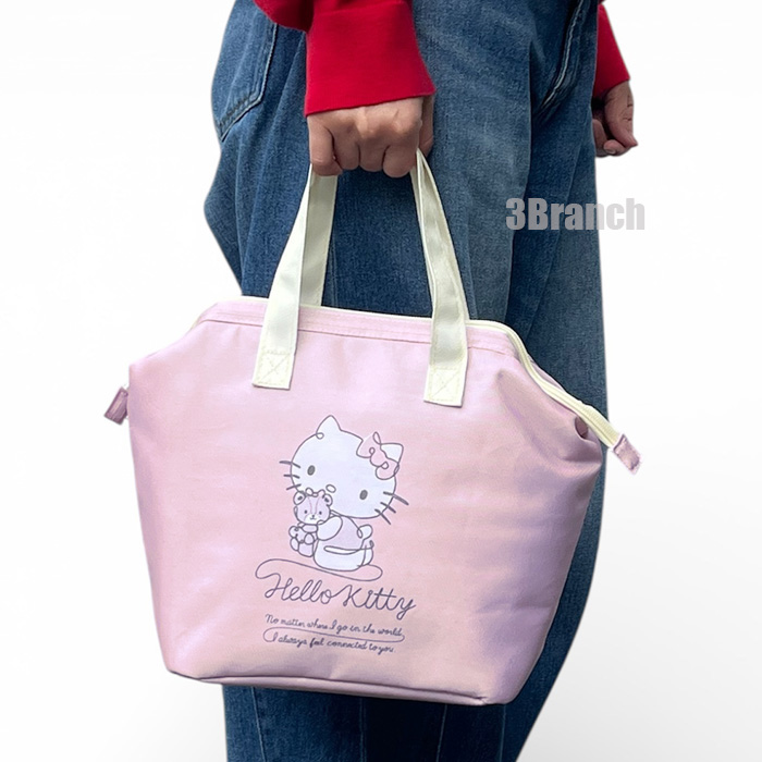 sanrio（サンリオ） 保冷バッグ ガマグチ エコバッグ 保冷 保温 バッグ
