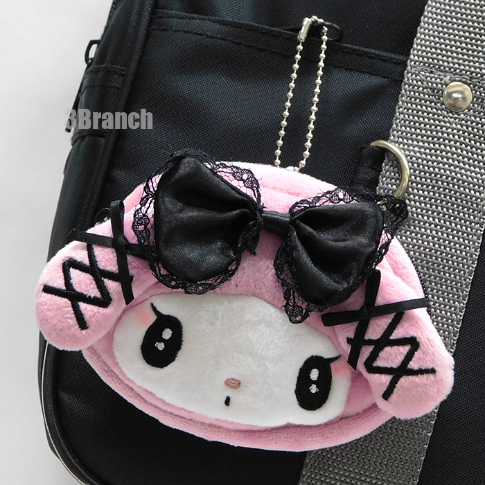 sanrio サンリオ ミニ フェイスポーチ メロクロ ぬいぐるみ