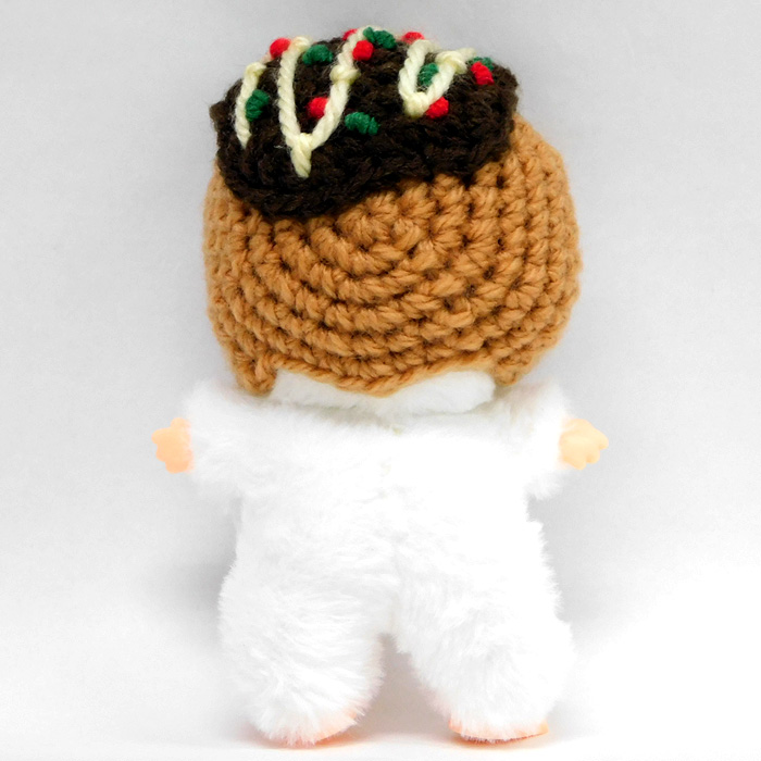 labubu ラブブ ぬいぐるみ 服 約17cm LABUBU かぶりもの ハンドメイド