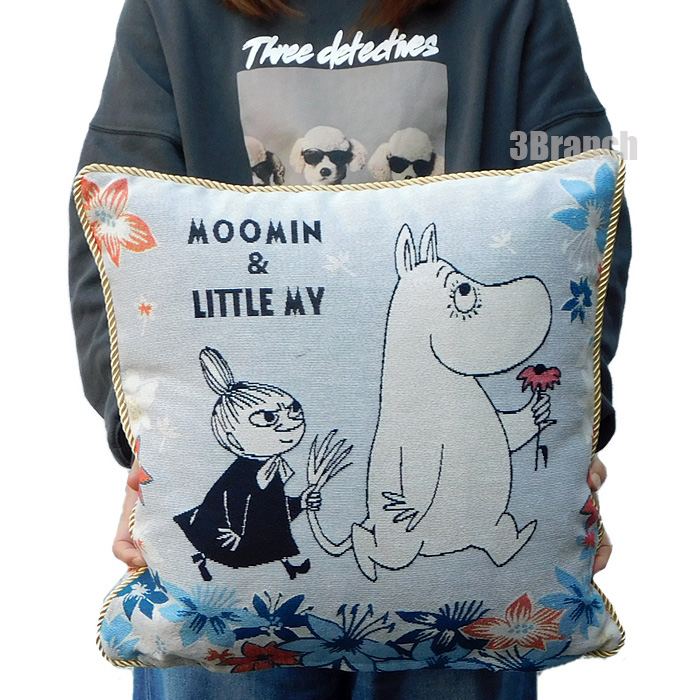 MOOMIN（ムーミン） グッズ ゴブラン織りクッション 2 スクエア