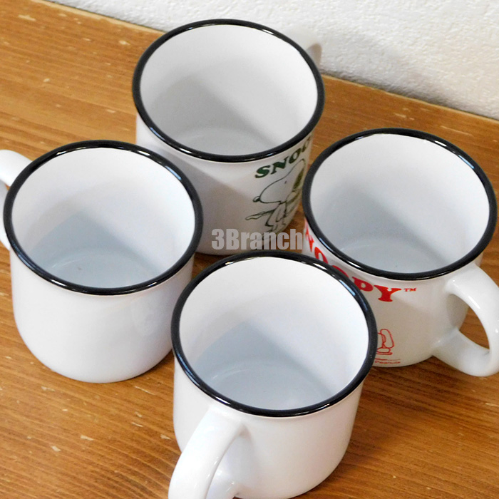 SNOOPY（スヌーピー） マグカップ 陶器 カップ コップ レトロ
