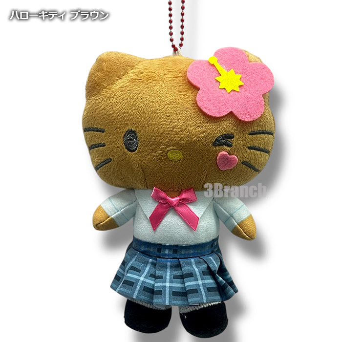 サンリオ マスコットポーチ ギャル 2 ぬいぐるみ ポーチ キーホルダー ストラップ ハローキティ マイメロディ クロミ | sanrio | 01