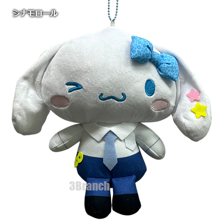 サンリオ ビッグポーチ ギャル ぬいぐるみ マスコット ポーチ キーホルダー ストラップ ハローキティ マイメロディ クロミ シナモロール | sanrio | 05