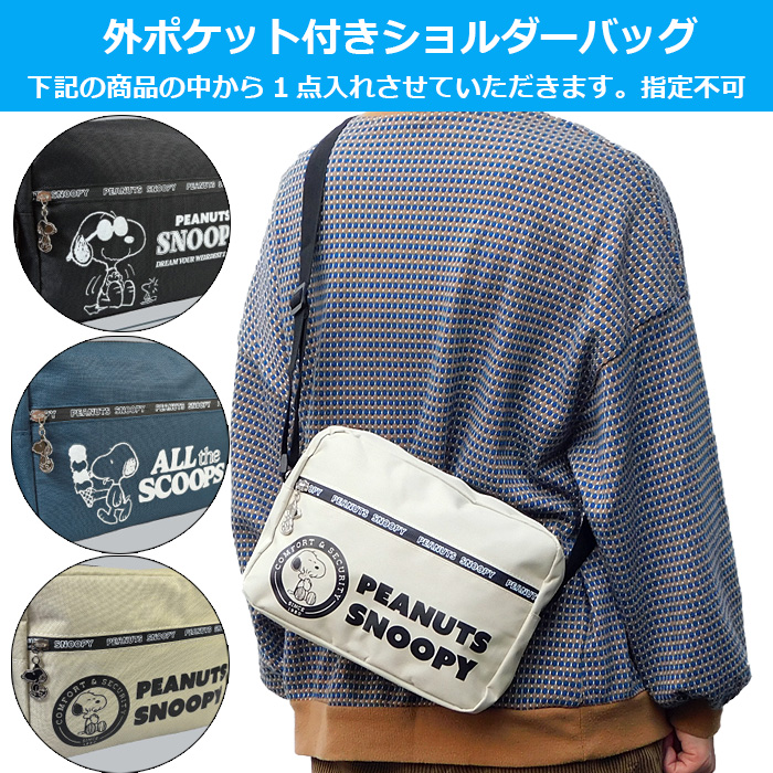 SNOOPY（スヌーピー） グッズ 2026 福袋 中身が見える 4点入り 2500円