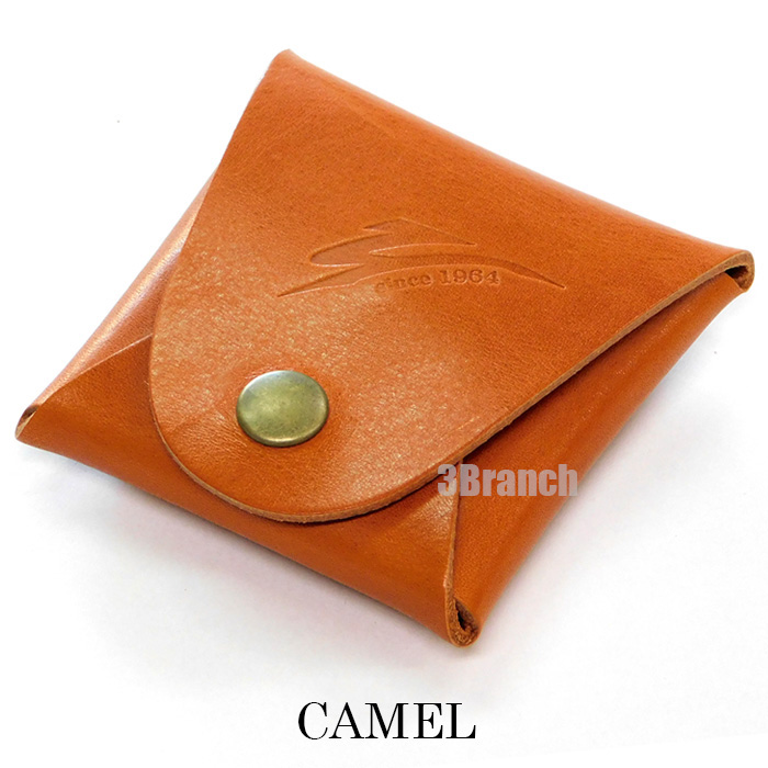 山崎 日本製 牛革 小銭入れ メンズ ボタン式 コインケース 革 ミニ財布