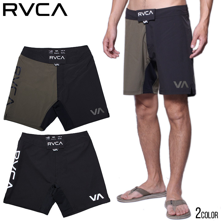 RVCA ルーカ ファイターパンツ ハーフパンツ メンズ サーフ 格闘技