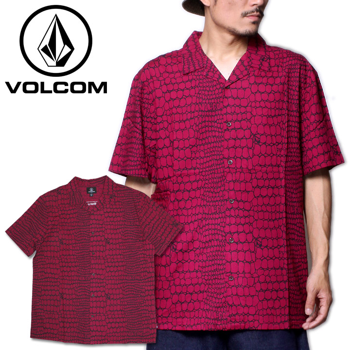 VOLCOM ボルコム シャツ 半袖 柄 メンズ ストリート サーフ ブランド FA TODD BRATRUD SS A0412314