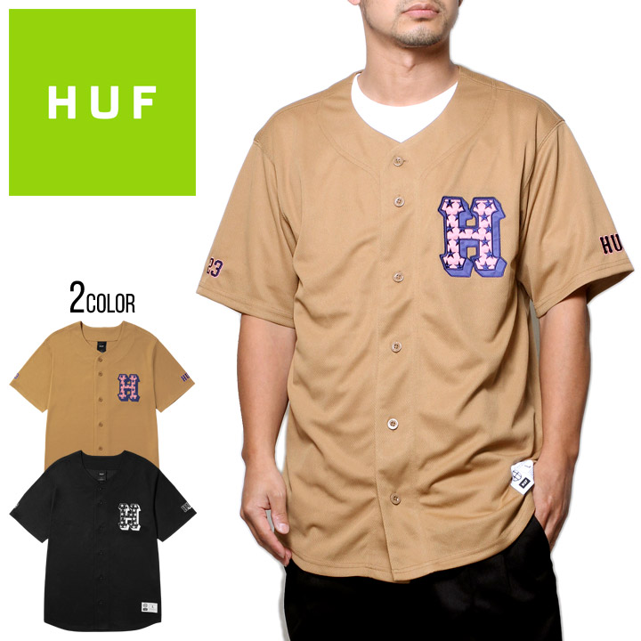 HUF ハフ ベースボールシャツ メンズ ストリート ファッション