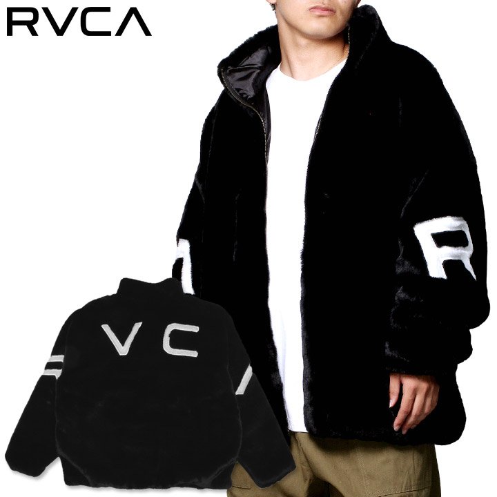 RVCA ルーカ メンズ ジャケット アウター フェイクファー