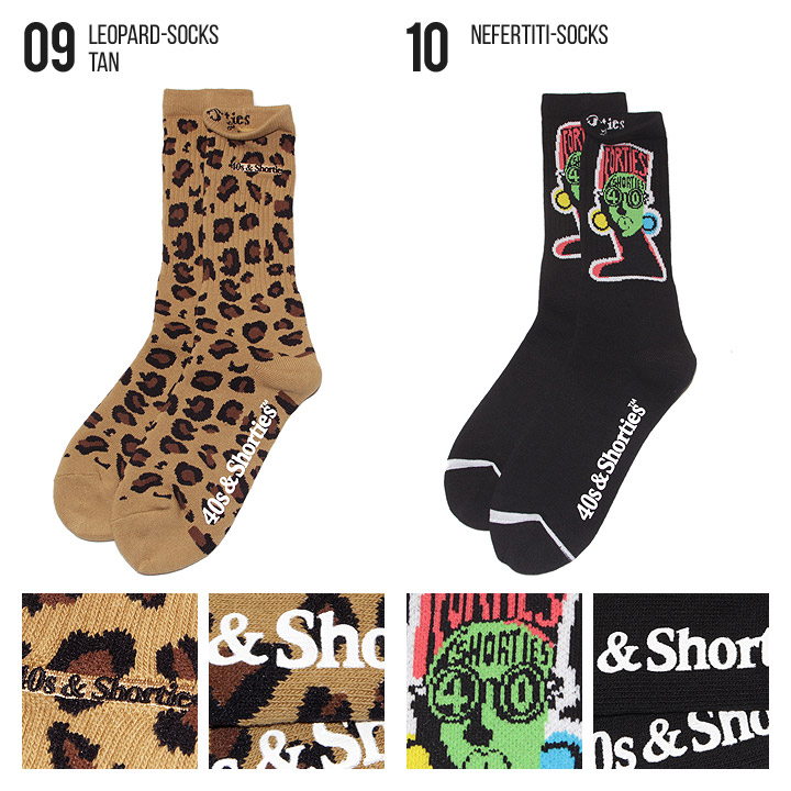 40S & SHORTIES SOCKS フォーティーズ & ショーティーズ