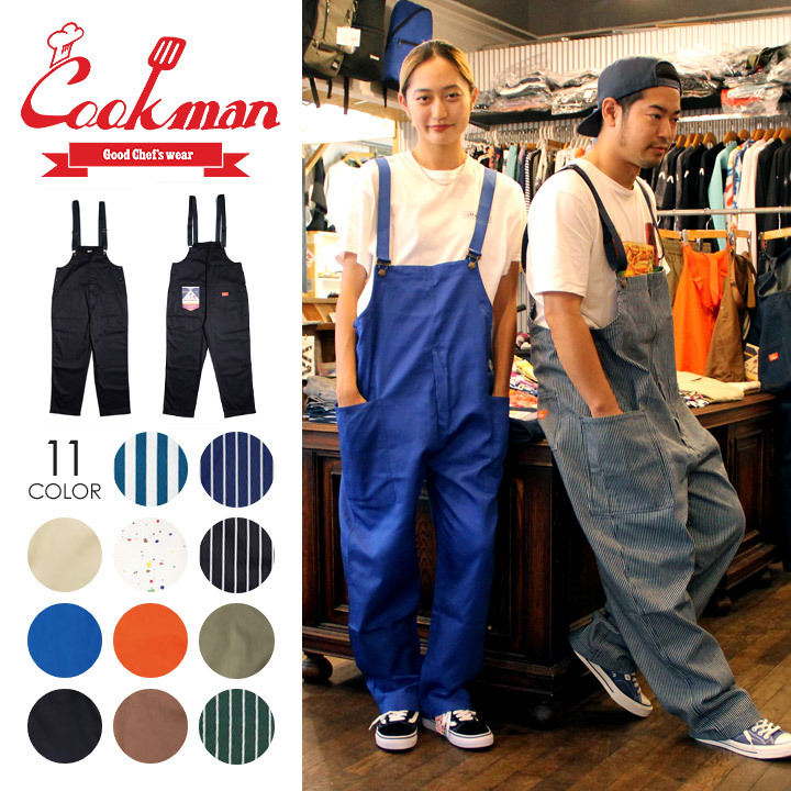 COOKMAN クックマン オーバーオール Fisherman's Bib Overall