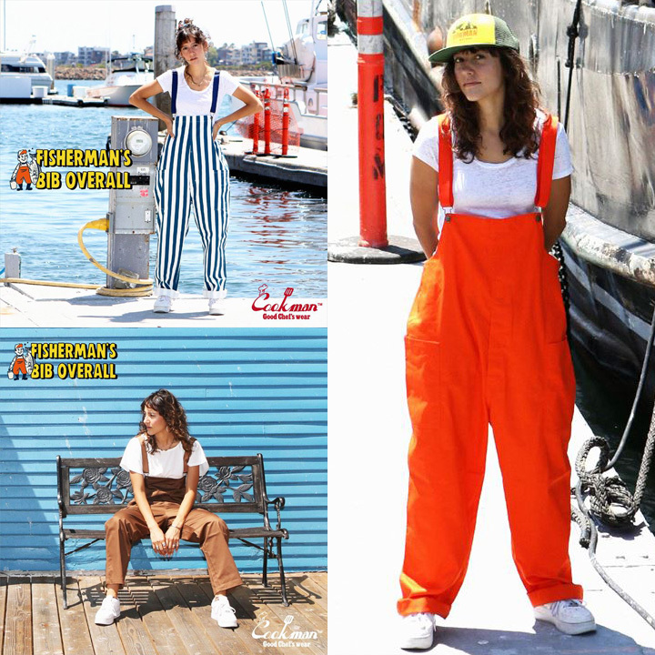 COOKMAN クックマン オーバーオール Fisherman's Bib Overall