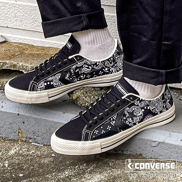 SALE セール スニーカー コンバース ブランド おしゃれ CONVERSE SKATEBOARDING スケートボーディング ペイズリー メンズ  レディース PRORIDE SK PS OX