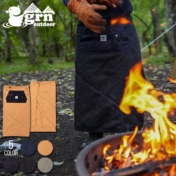 grn アウトドア ブランケット 巻きスカート 焚き火 ブランド outdoor ジーアールエヌ CAMP BBQ キャンプ HIASOBI  CAMPER BLANKET GO0484Q :grngo0484q:3DIRECT - 通販 - Yahoo!ショッピング