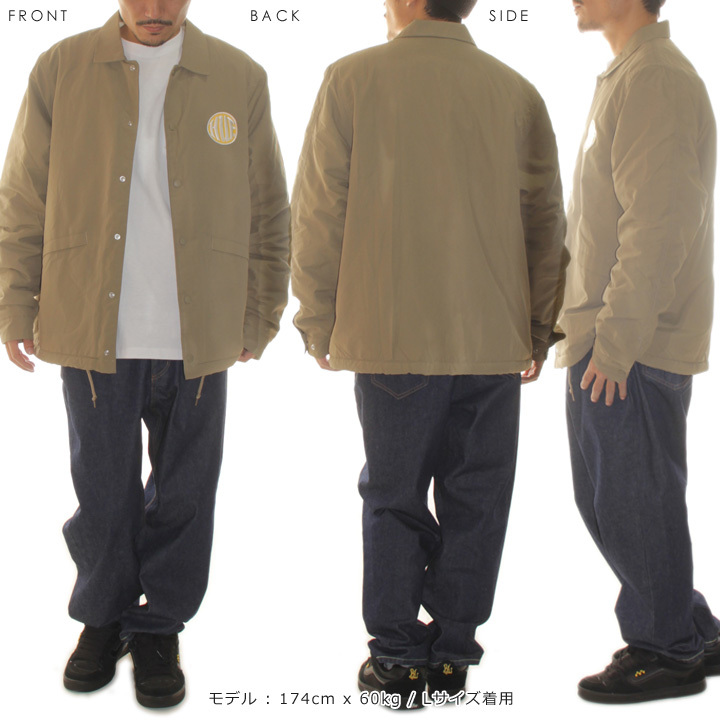 HUF ハフ コーチジャケット メンズ HI-FI COACHES JACKET 2021年秋冬