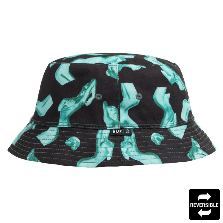 SALE セール HUF ハフ HER REVERSIBLE BUCKET HAT メンズ ハット 