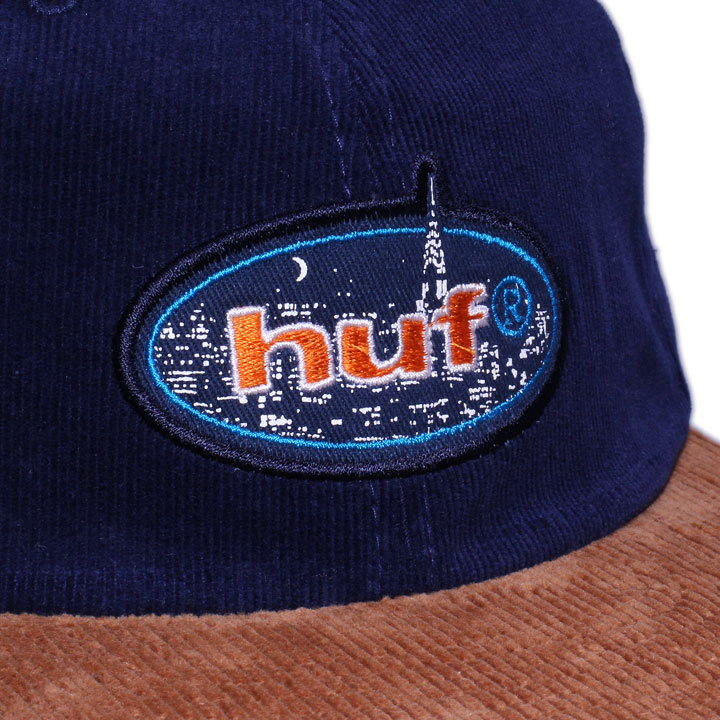 HUF ハフ キャップ 帽子 コーデュロイ ストラップバック ストリート