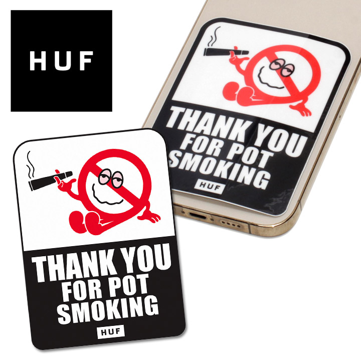 HUF ハフ ステッカー ブランド ストリート シール 420 THANK YOU STICKER AC00722  :hf22suac00722:3DIRECT - 通販 - Yahoo!ショッピング