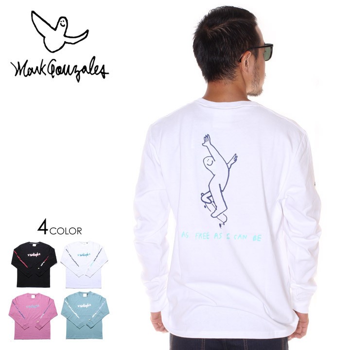 SALE セール MARK GONZALES マークゴンザレス Tシャツ ロンT メンズ