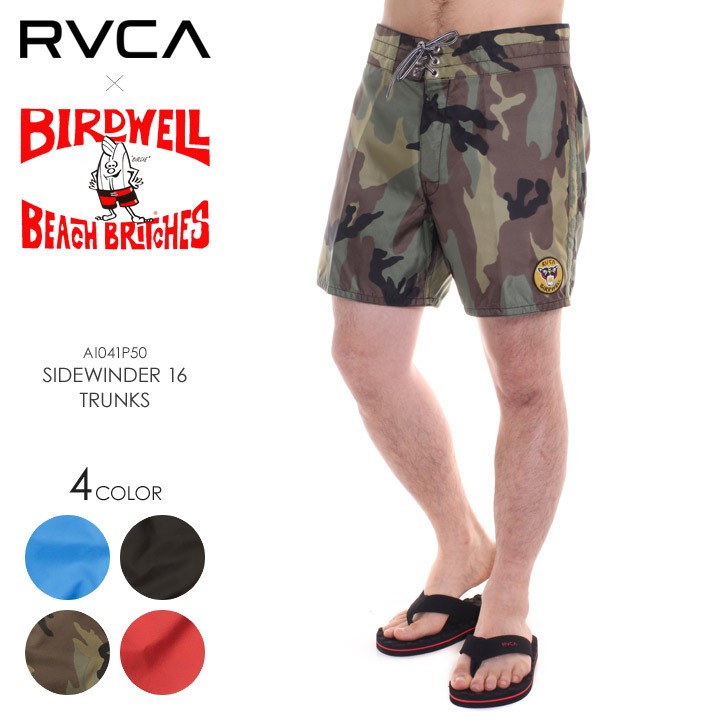 SALE セール RVCA x BIRDWELL サーフパンツ メンズ SIDEWINDER 16