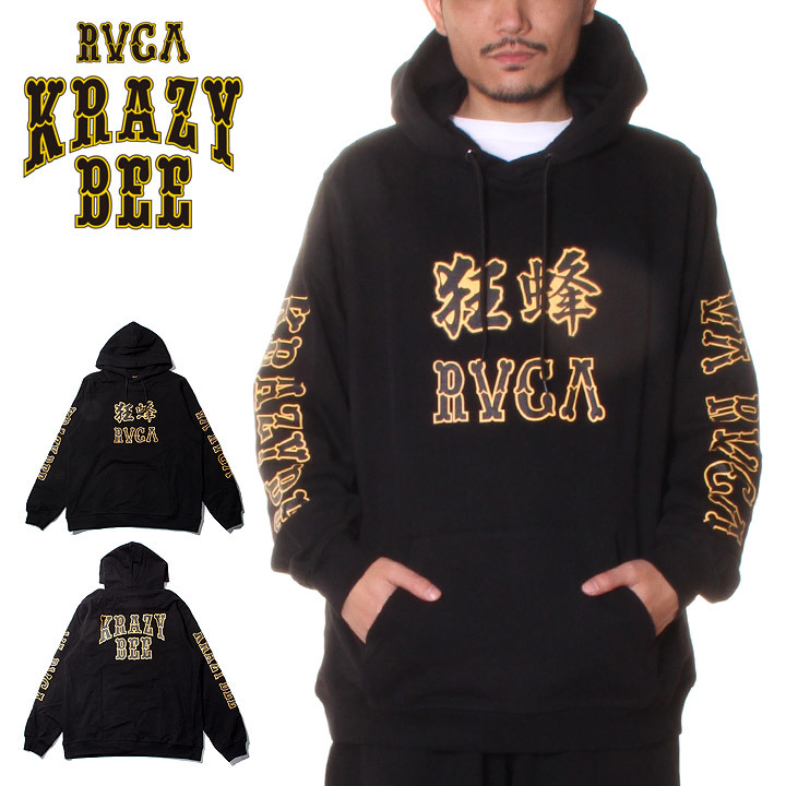 RVCA ルーカ パーカー メンズ RVCA x KRAZY BEE HOODIE 2021春