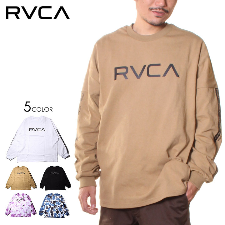 SALE セール RVCA ルーカ Tシャツ ロンT メンズ BIG RVCA LT 2021春