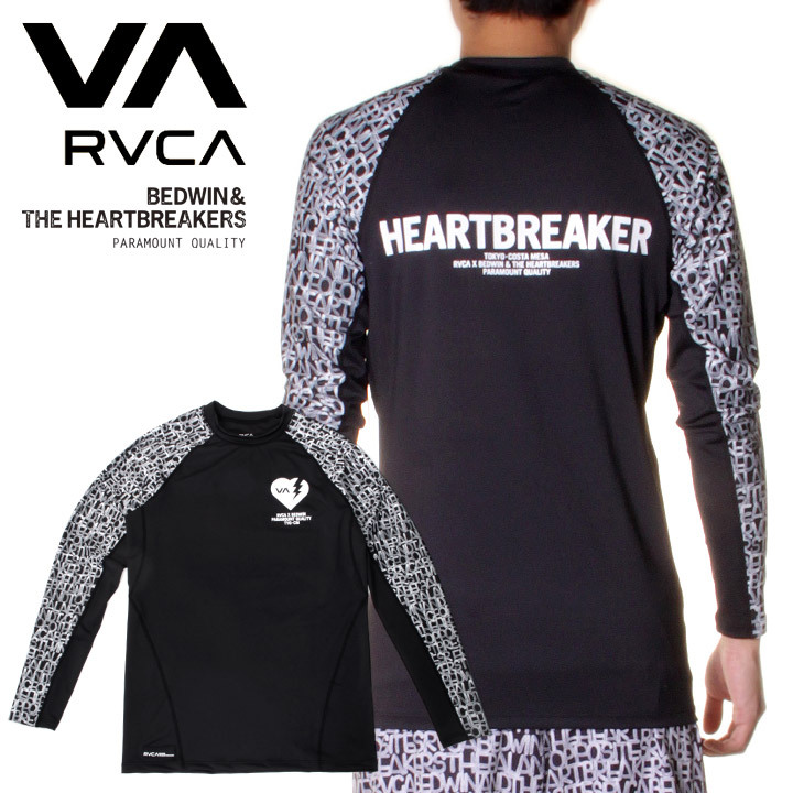 品質保証 RVCA BEDWINコラボ ロンT lps.aliancamadeiras.com.br