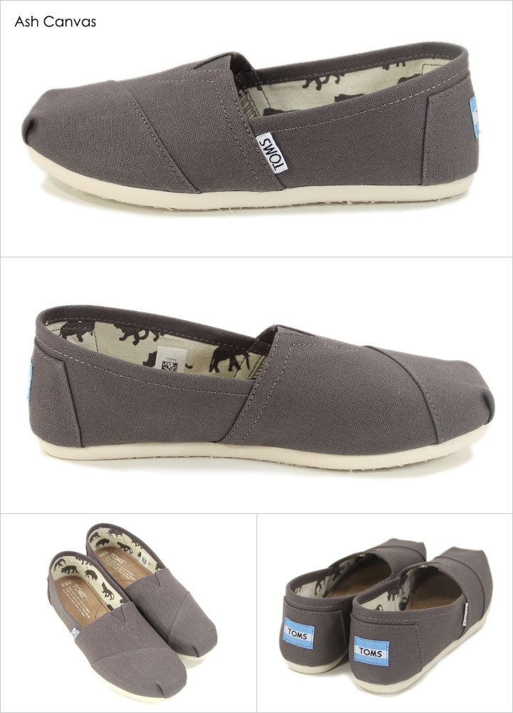 TOMS スリッポン トムス 靴 レディース Canvas Women's Classics - 001001B07 ...