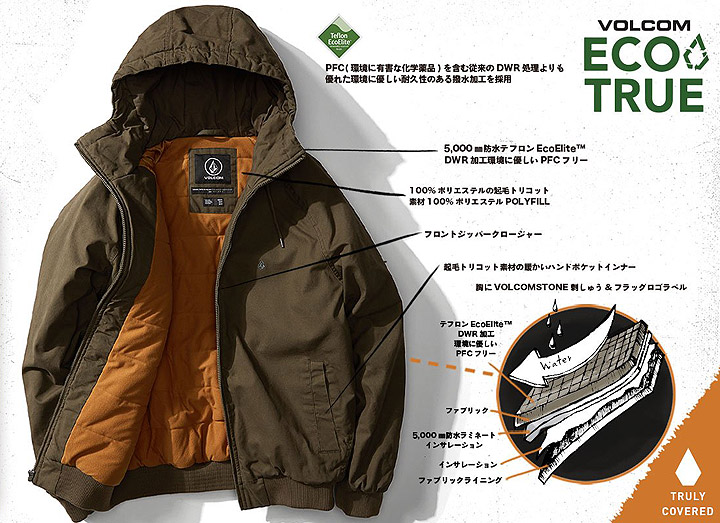 VOLCOM ジャケット メンズ アウター ストリート サーフ スケート HERNAN 5K JACKET A1732010  :vo18faa1731700:3DIRECT - 通販 - Yahoo!ショッピング