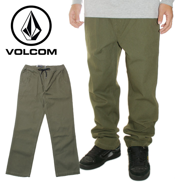 VOLCOM ボルコム パンツ メンズ ウエストゴム RAINER EW PANT