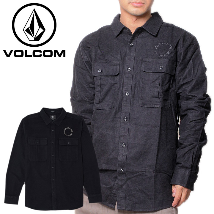 VOLCOM ボルコム 長袖 シャツ ネルシャツ メンズ ストリート サーフ