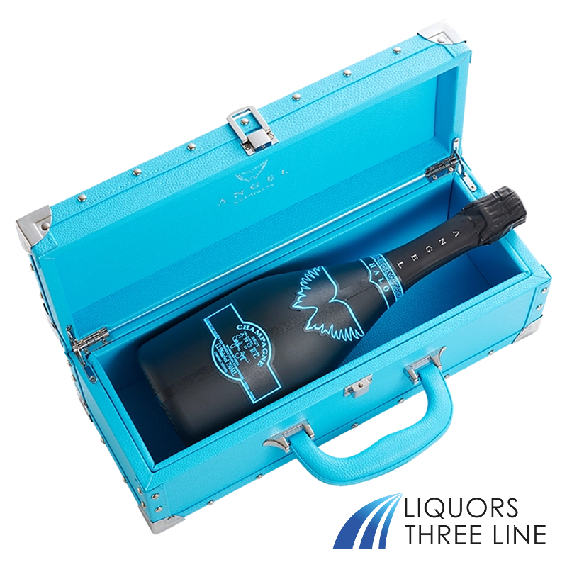【送料無料 光る！ 正規品】エンジェル シャンパン ブリュット ヘイロー ブルー 750ml フランス 白【果実酒】※北海道・九州・沖縄・クール便は除くの画像