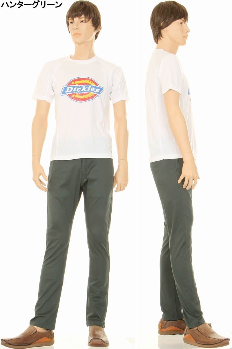 Dickies ディッキーズ WD5882N FLAT FRONT TC WORK PANTS ストレッチ ナローパンツ フラットフロントワークパンツ｜3love｜14