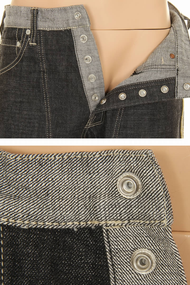 EVISU JEANS LOT 0049 リバーシブルジーンズ エヴィスジーンズ デニムパンツ ブラックデニム 刺繍カモメマーク :  ev-741-0001 : スリーラブ - 通販 - Yahoo!ショッピング