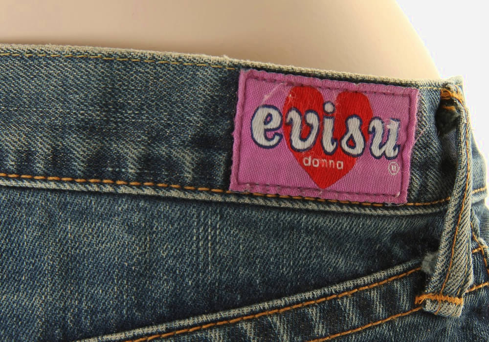 EVISU 訳あり エヴィス EVISUJEANS EVISUDONNA USED ストレート