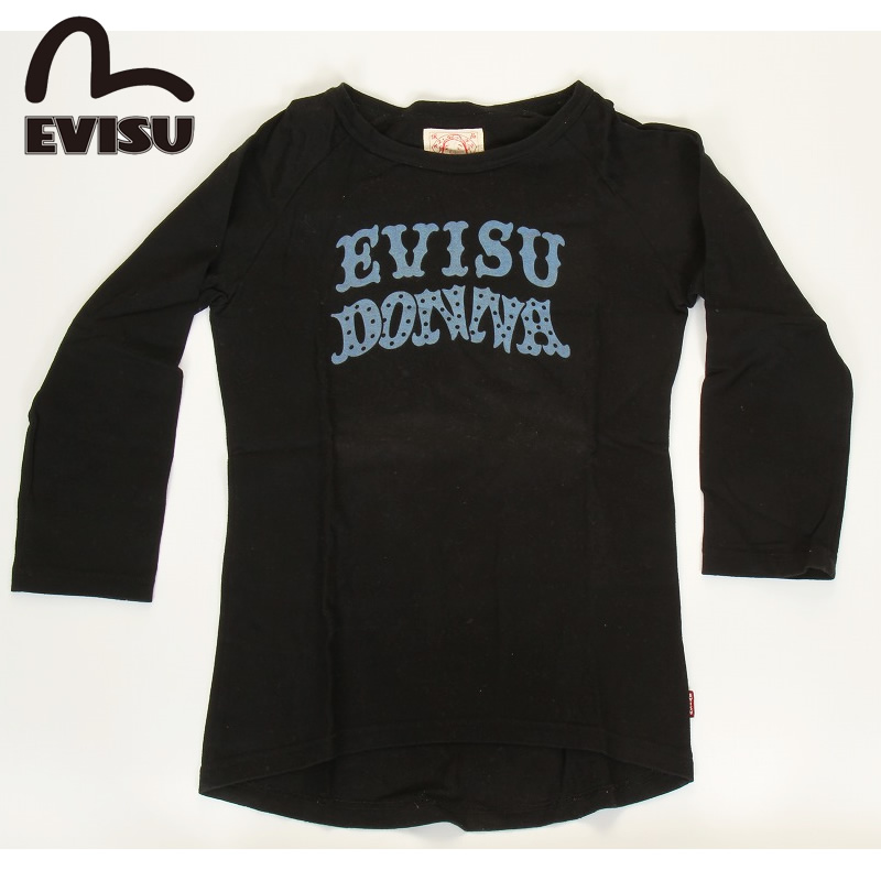 EVISU JEANS USED 長袖 ロンＴ 長袖Ｔシャツ エヴィス ジーンズ