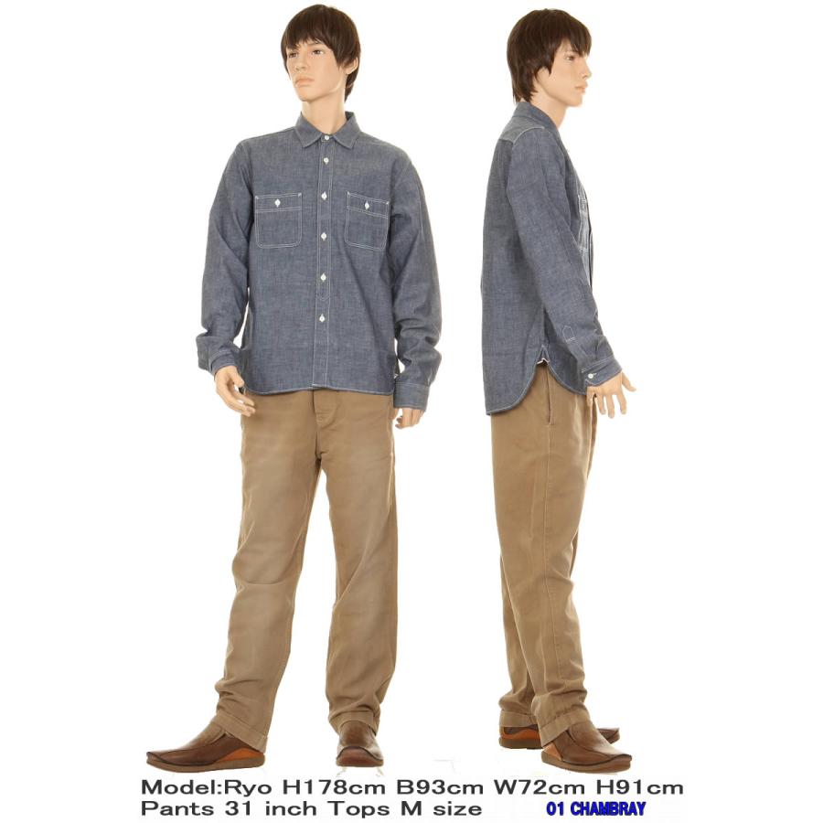 BIG JOHN MS003R 01 シャンブレー SELVEDGE CHAMBRAY SHIRT セルビッチ シャンブレーシャツ ビックジョン 限定 リジッド デニムシャツ 日本製 上級商品 メンズ BIG JOHN MS003R 01 シャンブレー SELVEDGE CHAMBRAY SHIRT セルビッチ シャンブレーシャツ ビックジョン 限定 リジッド デニムシャツ 日本製 上級商品 メンズ