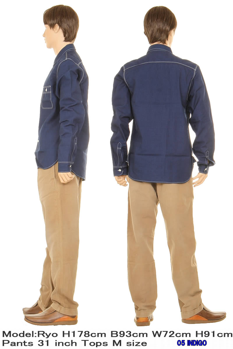 BIG JOHN MS003R 01 シャンブレー SELVEDGE CHAMBRAY SHIRT セルビッチ シャンブレーシャツ ビックジョン 限定 リジッド デニムシャツ 日本製 上級商品 メンズ BIG JOHN MS003R 01 シャンブレー SELVEDGE CHAMBRAY SHIRT セルビッチ シャンブレーシャツ ビックジョン 限定 リジッド デニムシャツ 日本製 上級商品 メンズ