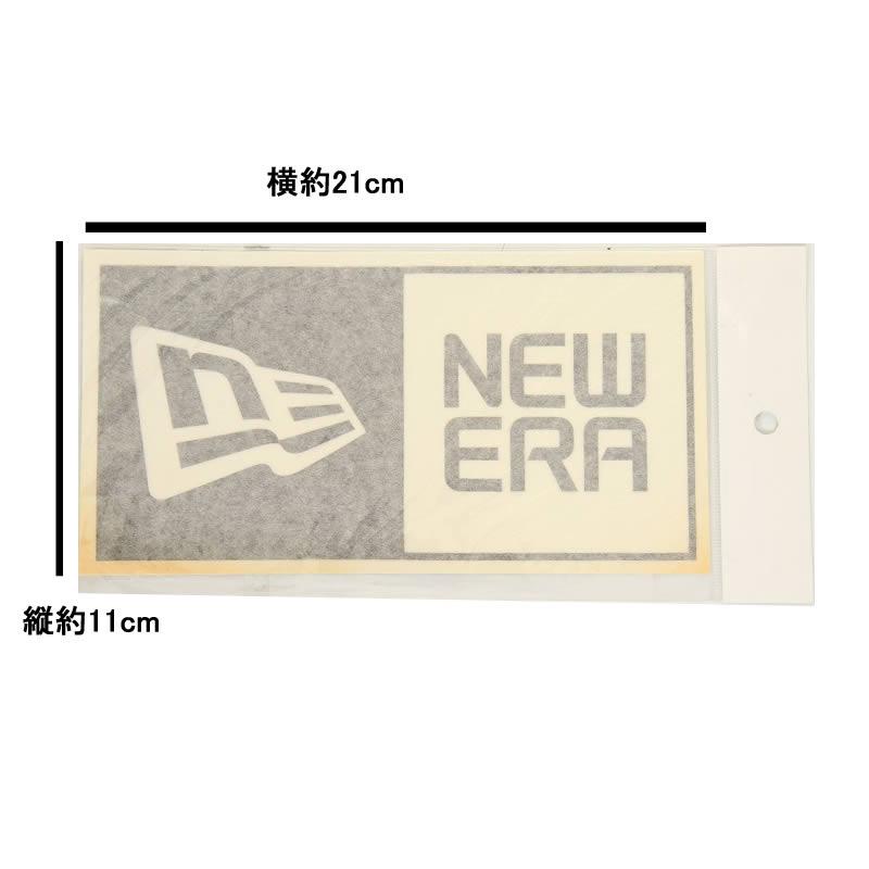 訳あり NEW ERA ニューエラ box Logoステッカー ブラック new era ステッカー ロゴ｜3love｜02