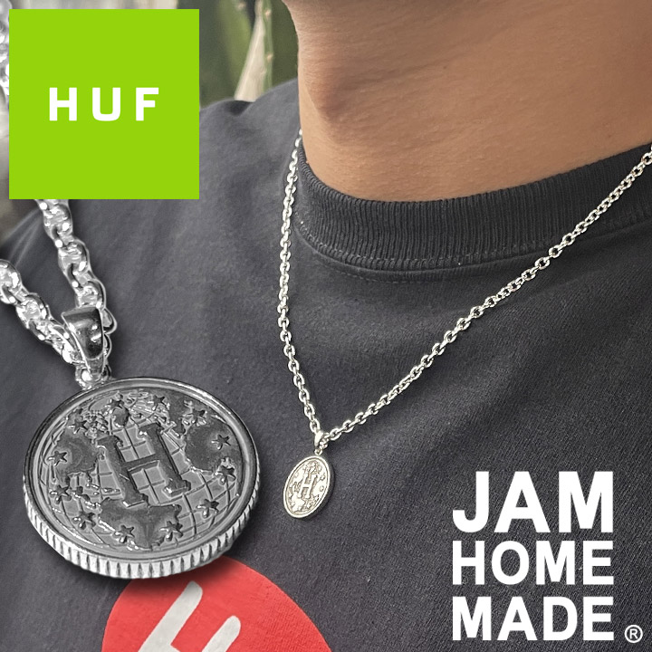 HUF ハフ ネックレス シルバー アクセサリー JAM HOME MADE メンズ