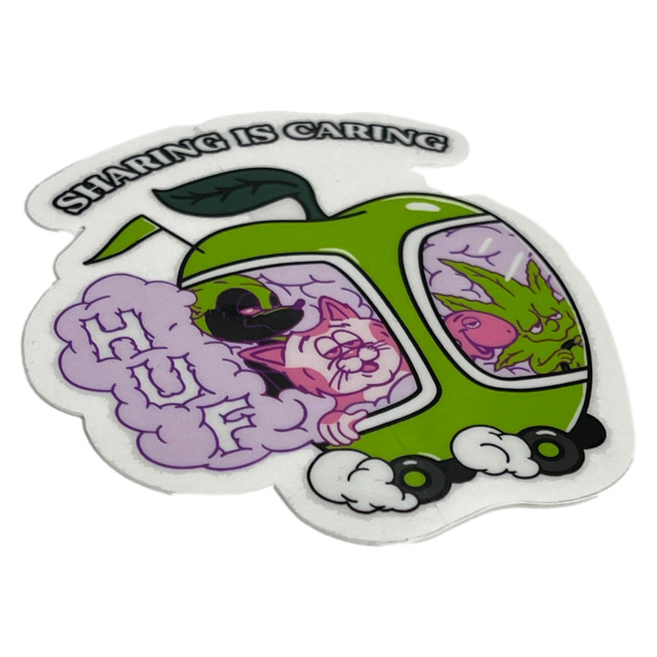 HUF ステッカー メンズ 420 SHARING IS CARING STICKER - AC00726 :hf22suac00726:3OCEAN  - 通販 - Yahoo!ショッピング