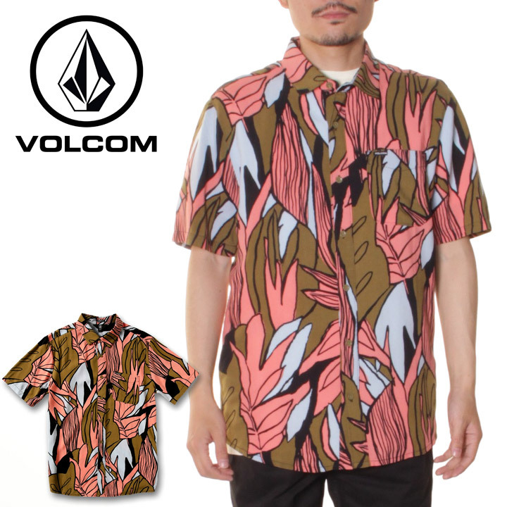 VOLCOM ボルコム シャツ メンズ volcom シャツ 半袖 メンズ半袖シャツ