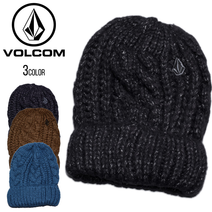 VOLCOM ボルコム スノー ビーニー 帽子 メンズ レディース ストリート サーフ ブランド スケボー スノーボード CABLE HAND  KNIT BEANIE J5852305