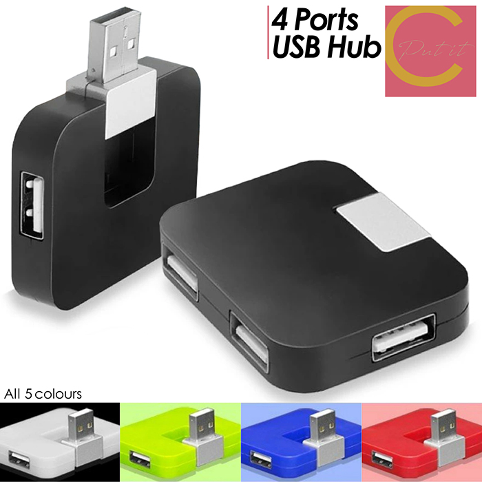 【 送料無料 】  USBハブ 4ポート USB 2.0 usbケーブル スマホ 携帯 type-c 充電 ケーブル HUB 充電ケーブル 充電器 PC ポータブル おすすめ 人気 送料無料｜3point