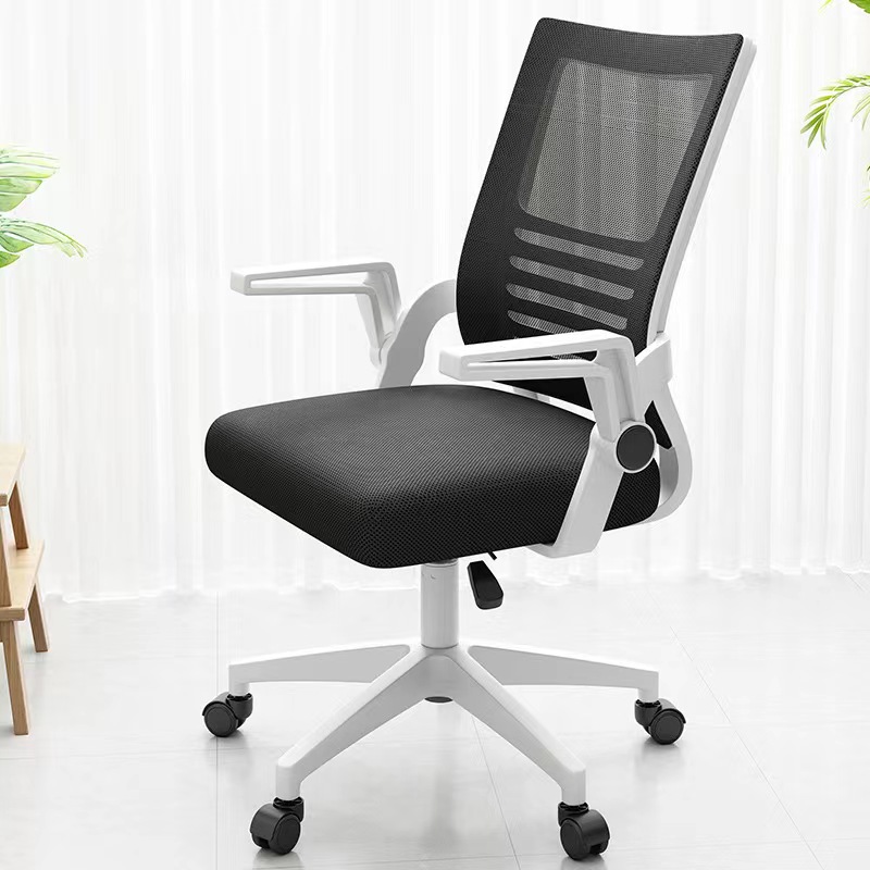 オフィスチェア デスクチェア パソコンチェア 椅子 肘つき 通気性 メッシュ腰サポートバー 人間工学 無段階昇降 360度回転 コンパクトクッション性｜3q-store｜06
