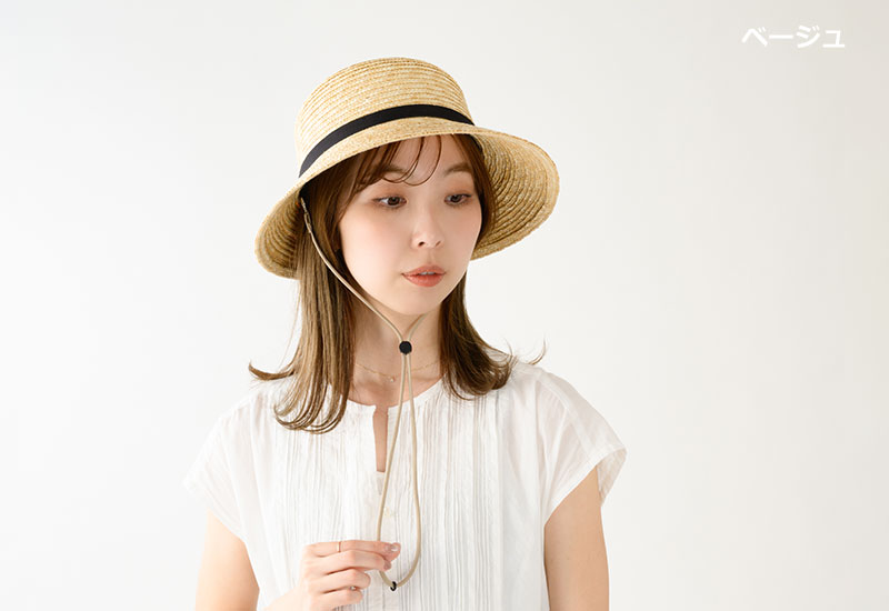フック付き・帽子ストラップ hs-001